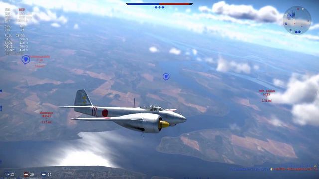 War Thunder Clips - Ki-96 vs P-63A-5 - Rope-a-doped смотреть онлайн