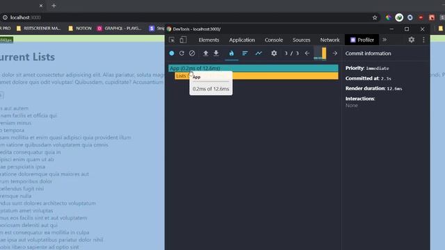 React Profiler смотреть онлайн