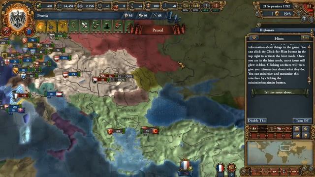 Europa Universalis IV Rights of Man Gameplay PC HD 1080p смотреть онлайн