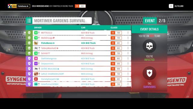 Forza Horizon 4 Autumn Games Completed - 2015 Mercedes-Benz #24 Tankpool24 Racing Truck смотреть онлайн