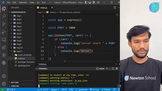 # Day11 : Understanding and Working with Routes in ExpressJS | 30 Days Of Node JS Coding Challenge смотреть онлайн