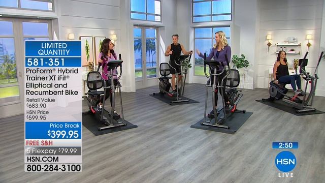 ProForm Hybrid Trainer XT Elliptical   Recumbent Bike