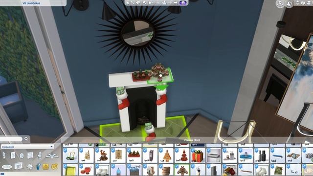 The Sims 4: Строительство | Праздничный декор квартиры | Итоги 2019 года и цели на новый 2020 год смотреть онлайн