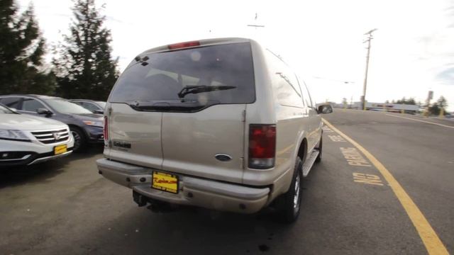 2004 Ford Excursion Limited | Pueblo Gold | 4EC05772 | Seattle | Renton смотреть онлайн
