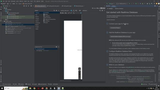 Android Studio ile Firebase veritabanına kayıt( insert to firebase database) смотреть онлайн
