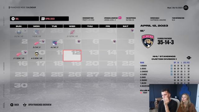 I let my wife do my Fantasy Draft, ugh oh.... смотреть онлайн