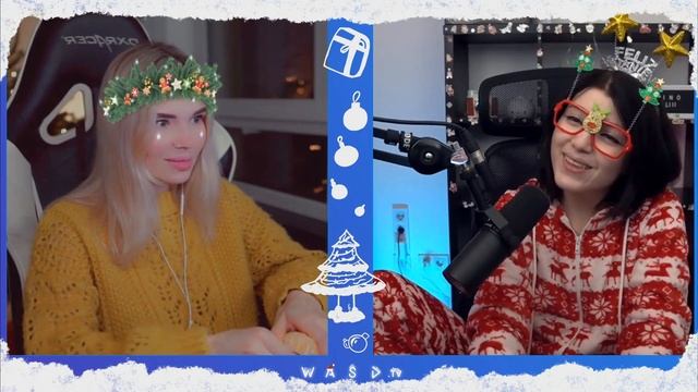 Новогодний стрим на WASD TV Часть 3, Новогодние истории от Olyashaa и Sorabi