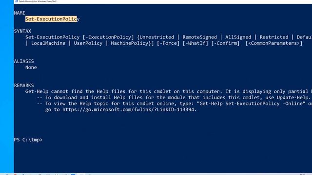 [SOLVED] UnauthorizedAccess error on running PowerShell Script смотреть онлайн