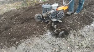 Как пахать мотокультиватором