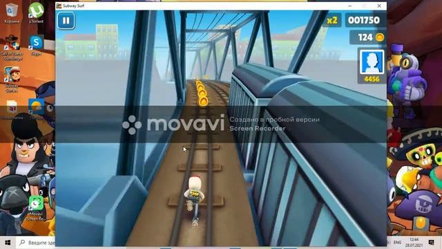 Subway Surf Версия для ПК смотреть онлайн