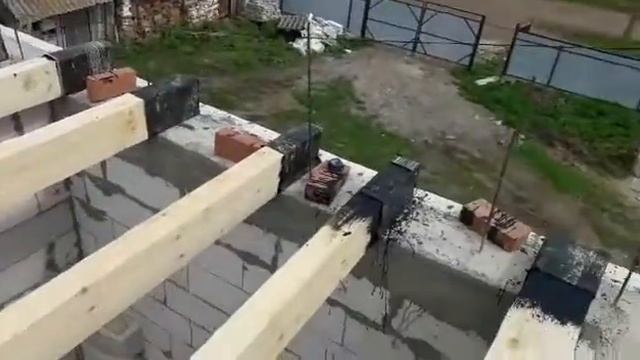 Монтаж балок перекрытия БАШКОТТЕДЖ смотреть онлайн