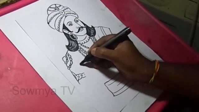raja ka chitra / how to draw a king / raja drawing / king drawing / maharaja drawing смотреть онлайн