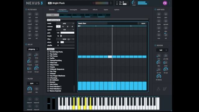 Nexus 3 Tutorial # 2 Arpeggiator смотреть онлайн