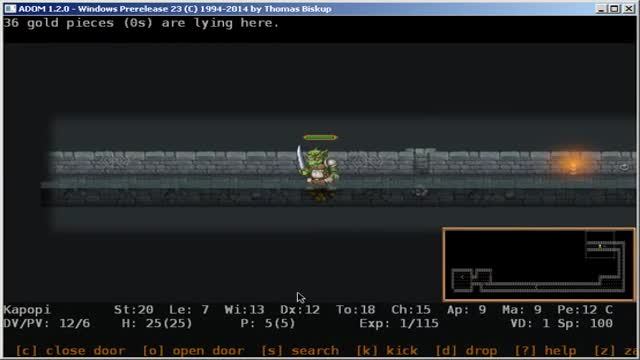 ADOM для начинающих + прохождение
