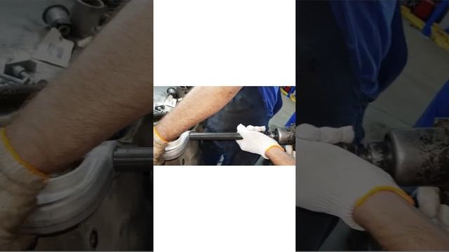 Замена сайлентблоков подрамника и ремонт подвески на автомобиле Infiniti QX60 в Техцентре Коуш. смотреть онлайн