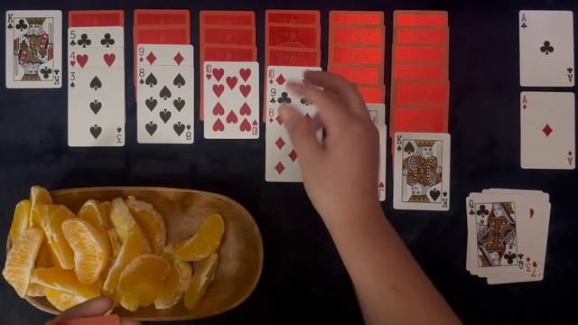 BIG 'n' JUICY Oranges ~ Snacks 'n' Solitaire ~ ASMR Solitaire #520 смотреть онлайн