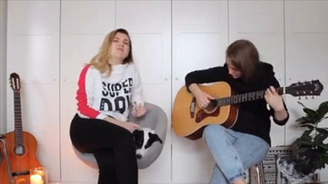Shallow(cover) by Olya Kosolapova(guitar), Olesya Kovaleva from Star was born смотреть онлайн