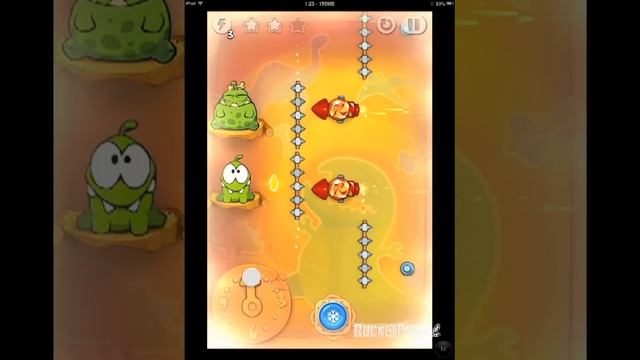 Cut the Rope Time Travel 6-5 The Stone Age Walkthrough смотреть онлайн