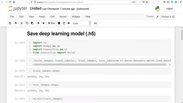 TensorFlow Tutorial 12: Load TensorFlow Model .h5 | Keras | Python смотреть онлайн