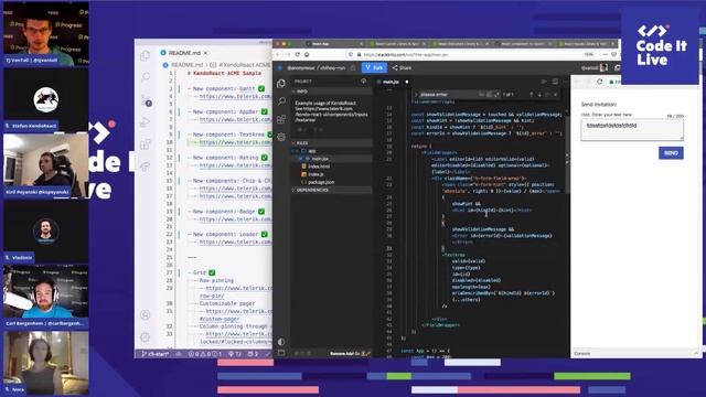 KendoReact and Kendo UI for Vue R3 2020 Release | #twitch #stream смотреть онлайн