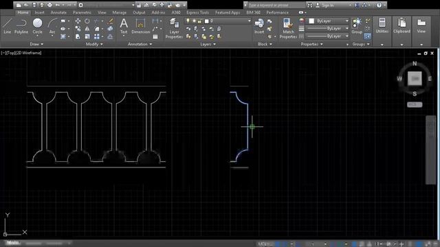 Autodesk AutoCAD 2016 Dibujos de Herramientas смотреть онлайн