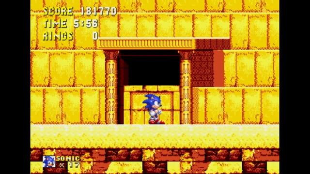 Прохождение Sonic 3 & Knuckles (SEGA) #9 - Sandopolis. смотреть онлайн