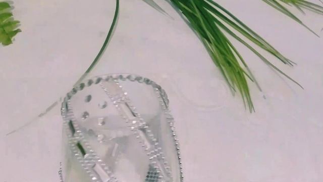 Декор стеклянной вазы. смотреть онлайн