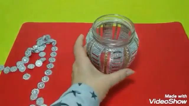 Декор стеклянных ёмкостей. смотреть онлайн