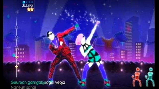 Just Dance 4 - Gangnam Style (Wii Gameplay) смотреть онлайн