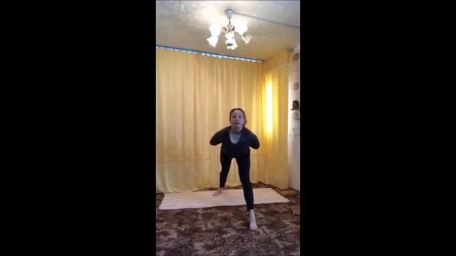 Power yoga (запись прямого эфира) йога дома с Анной Гудковой, фитнес центр "Олимпия" смотреть онлайн