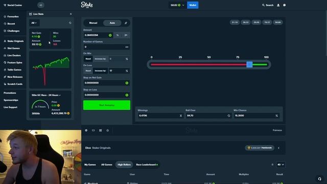 LOW RISK STAKE DICE STRATEGY!? 2023! смотреть онлайн