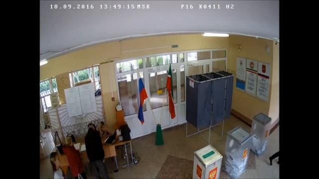 Вбросы на УИК 411 Советский район Казани (1) смотреть онлайн