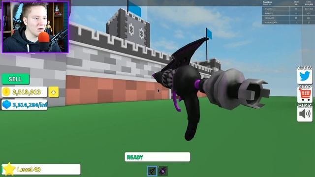 САМЫЙ БОЛЬШОЙ ЗАМОК В СИМУЛЯТОРЕ РАЗРУШЕНИЙ! | Roblox смотреть онлайн