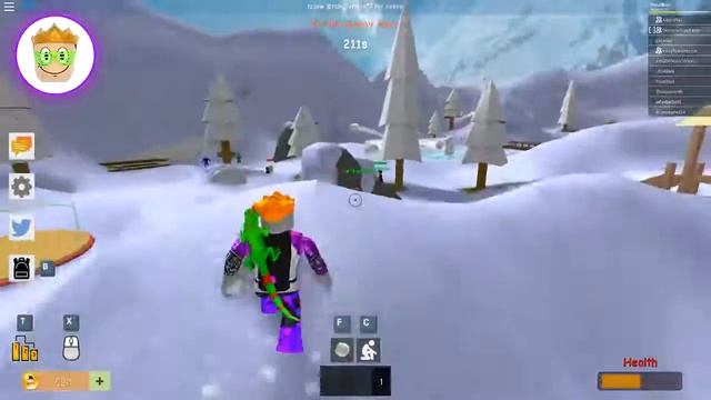 БИТВА СНЕЖКАМИ | Roblox смотреть онлайн