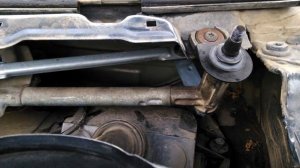 Работа трапеции стеклоочистителей Skoda Octavia Tour 1.9 tdi