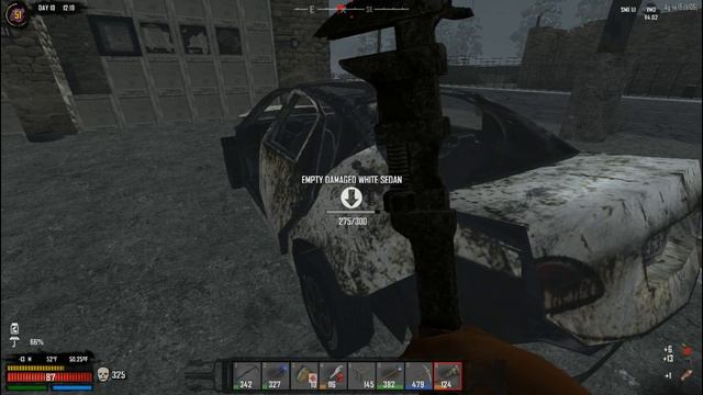 7 Days to Die ValMod Overhaul С 13 Фарм зомби, 2 айр дропа, Бетономешалка смотреть онлайн