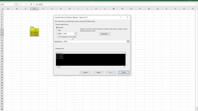 How to Convert Text to Date Values in Excel - with Examples смотреть онлайн