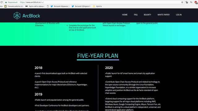 [BOUNTY] [ICO] ArcBlock - Платформа для создания децентрализованных приложений-блокчейнов смотреть онлайн