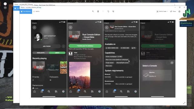 RUST ? First Beta Screenshot! ? PS4 XBOX смотреть онлайн