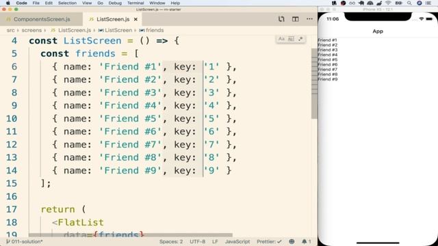 12. Solving the Key Issue (React native Complete Course 2021) смотреть онлайн