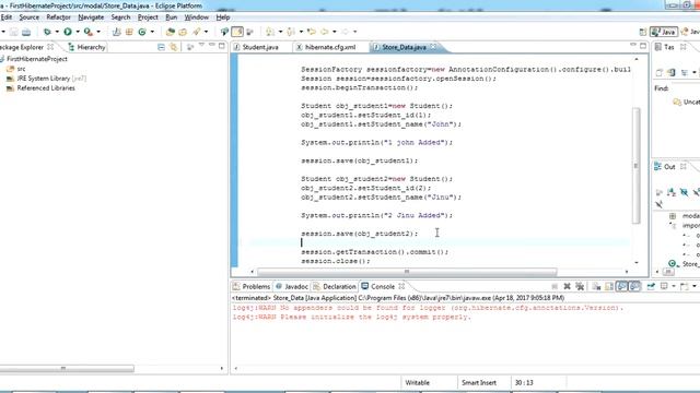 Hibernate Tutorial Part 3- Hibernate Configuration File hibernate.cfg.xml смотреть онлайн