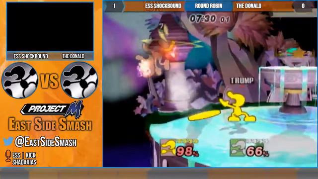 ESS Weekly #49: ESS | Shockbound (G&W) Vs The Donald (G&W) - Round Robin - Project M смотреть онлайн
