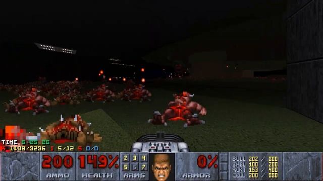 (DOOM II) NoSp3 - Map 20: The Reserve - UV-MAX смотреть онлайн