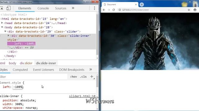Responsive Image Slider Using Pure CSS (Animation) смотреть онлайн