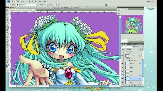 Drawing Hortensia the Seedrian (part 2) (2010) смотреть онлайн