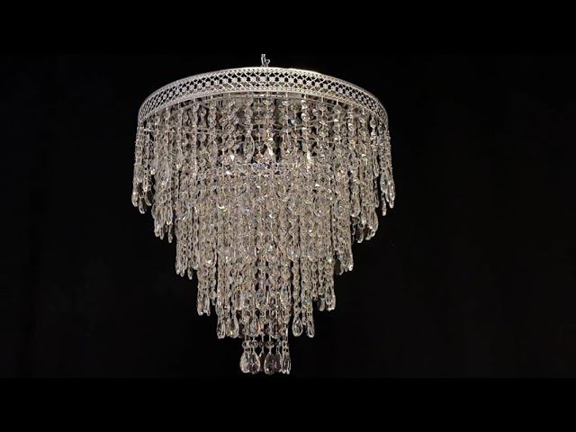 Хрустальная люстра "Апрель" смотреть онлайн
