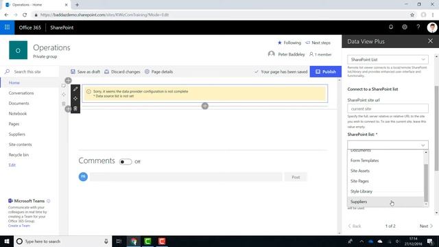 KWIZ Data View Plus (SPFx) - Overview смотреть онлайн