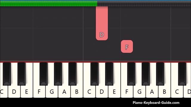 The Beatles - Hey Jude (Right Hand, Slow & Easy Piano Tutorial) смотреть онлайн