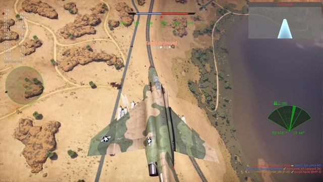 Shotgun Zuni Rockets (Ripple Method) | M1A2 Abrams & F-4E Phantom II CAS Gameplay (War Thunder) смотреть онлайн