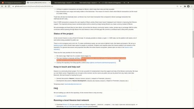 The New Monero Based Decentralized Exchange: Haveno смотреть онлайн